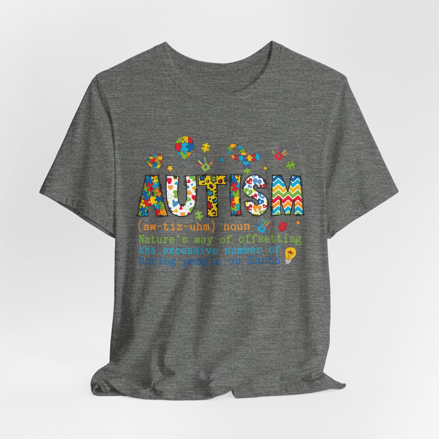 Autism Awareness Short Sleeve Tee