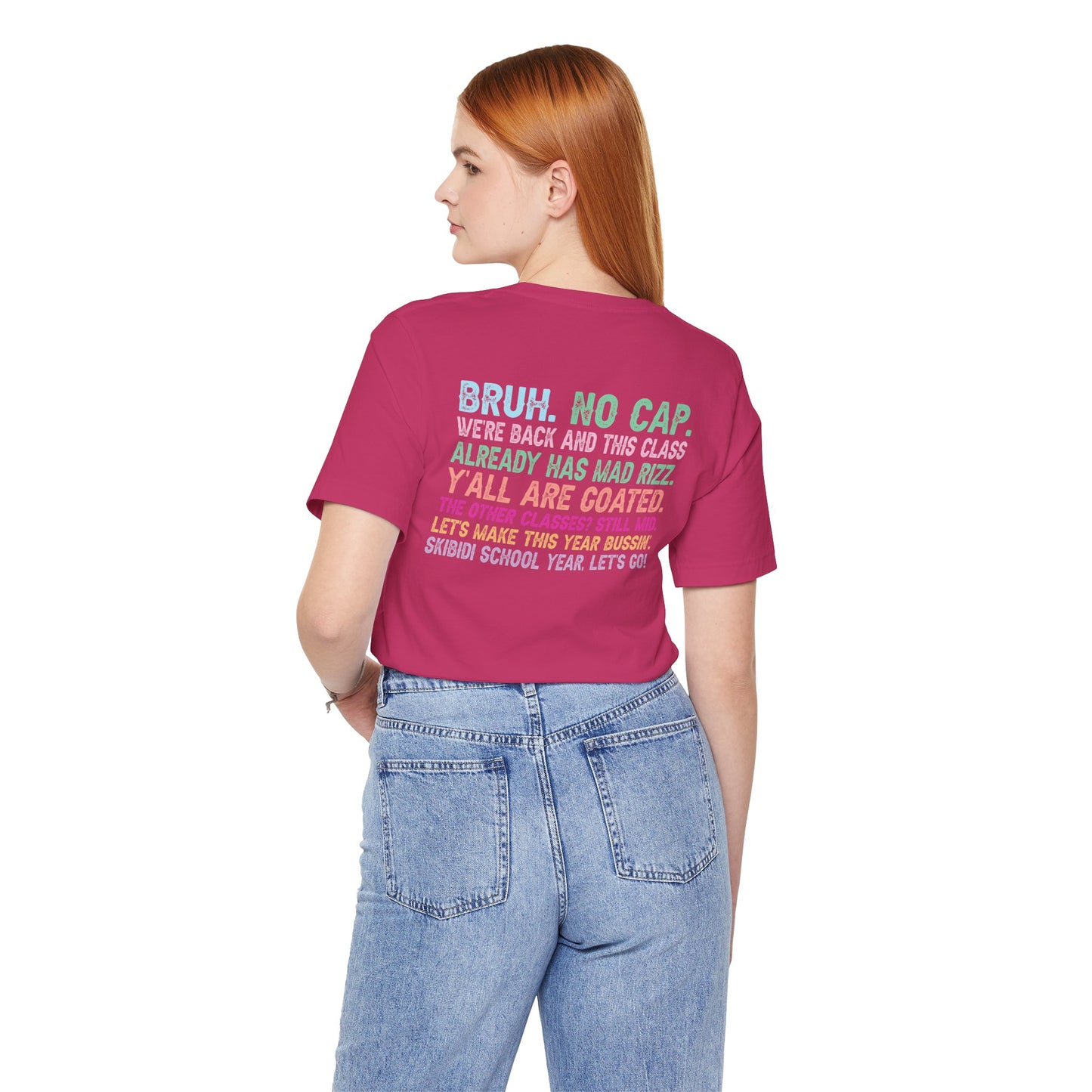 Back to School Funny No Cap Unisex Tee