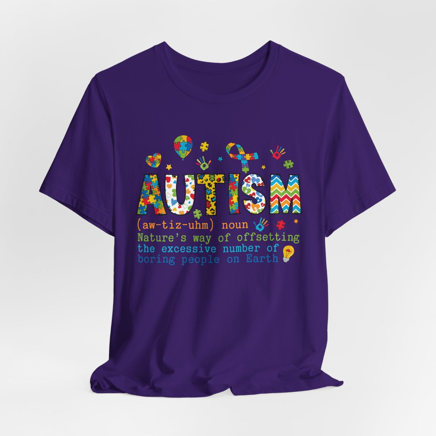 Autism Awareness Short Sleeve Tee