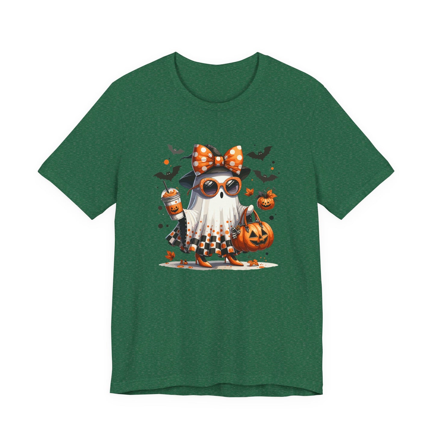 Halloween Ghost Short Sleeve Tee