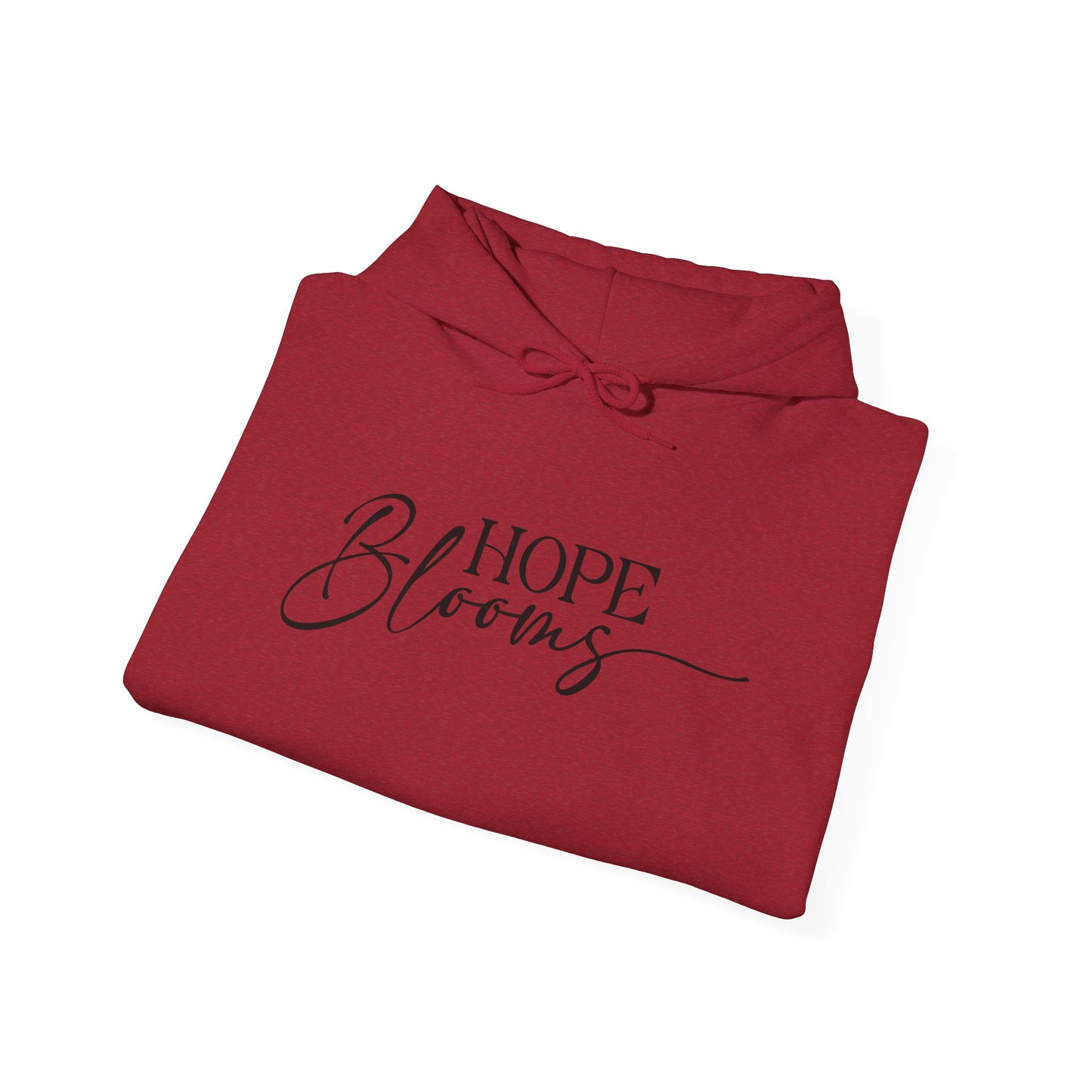 Hope Blooms..be the light Unisex Heavy Blend Sweatshirt - Sleeve design