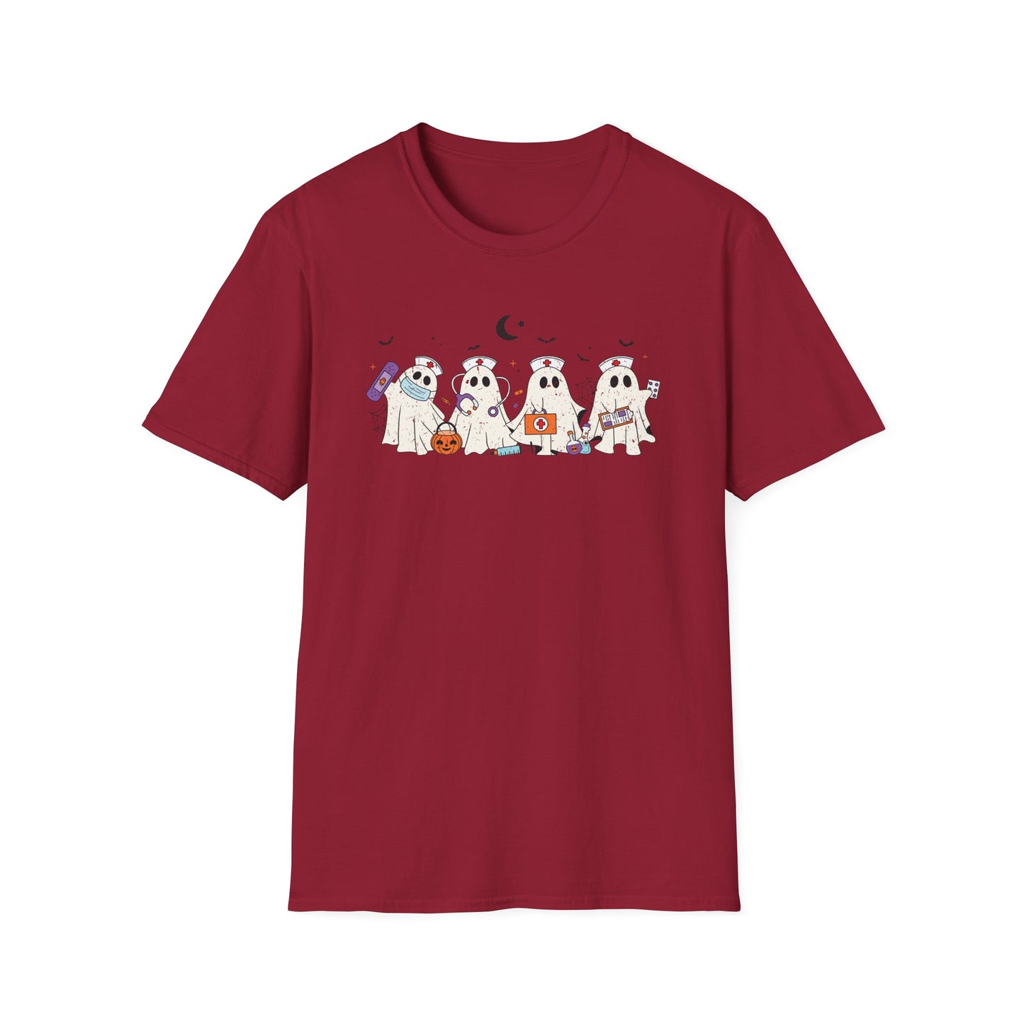 Ghost Nurse Gildan Softstyle T-Shirt