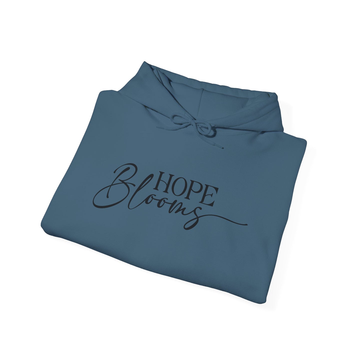 Hope Blooms..be the light Unisex Heavy Blend Sweatshirt - Sleeve design