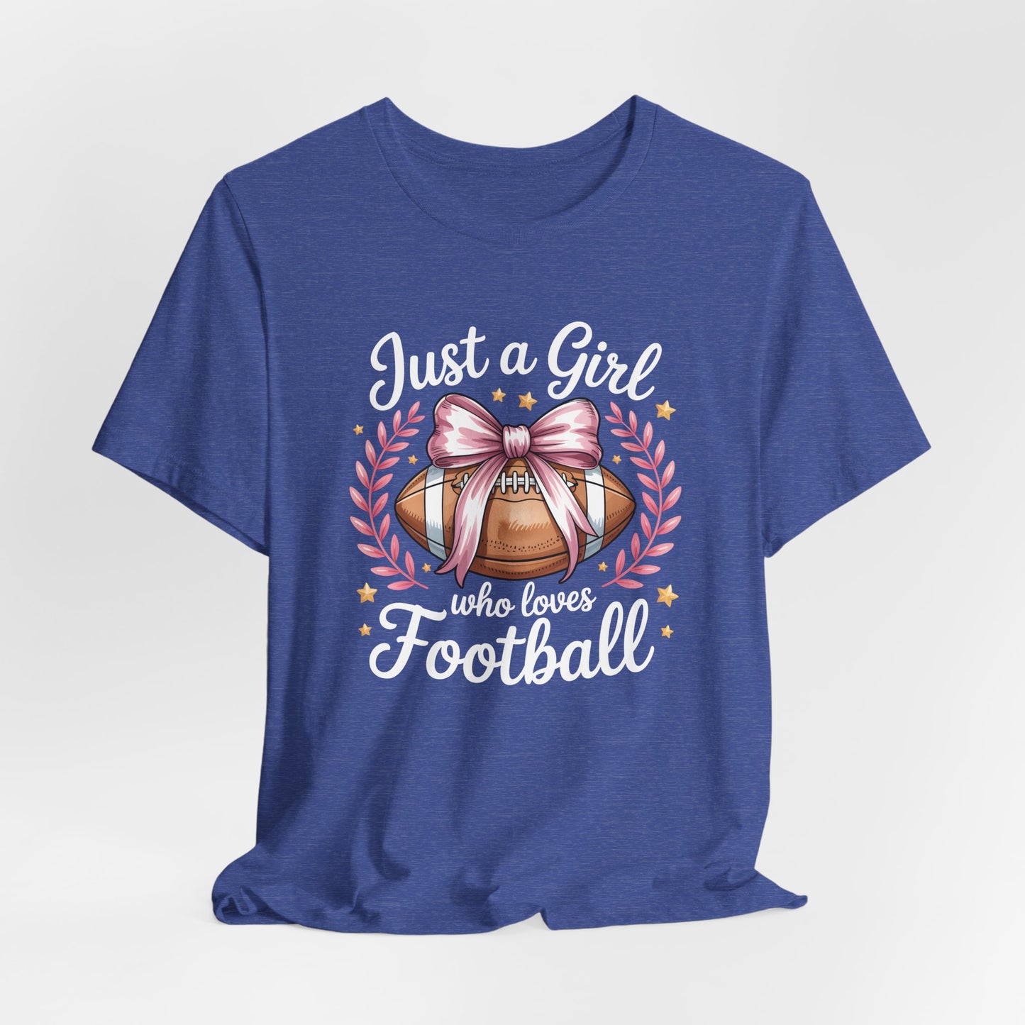 Just a Girl Who Loves Football Tee