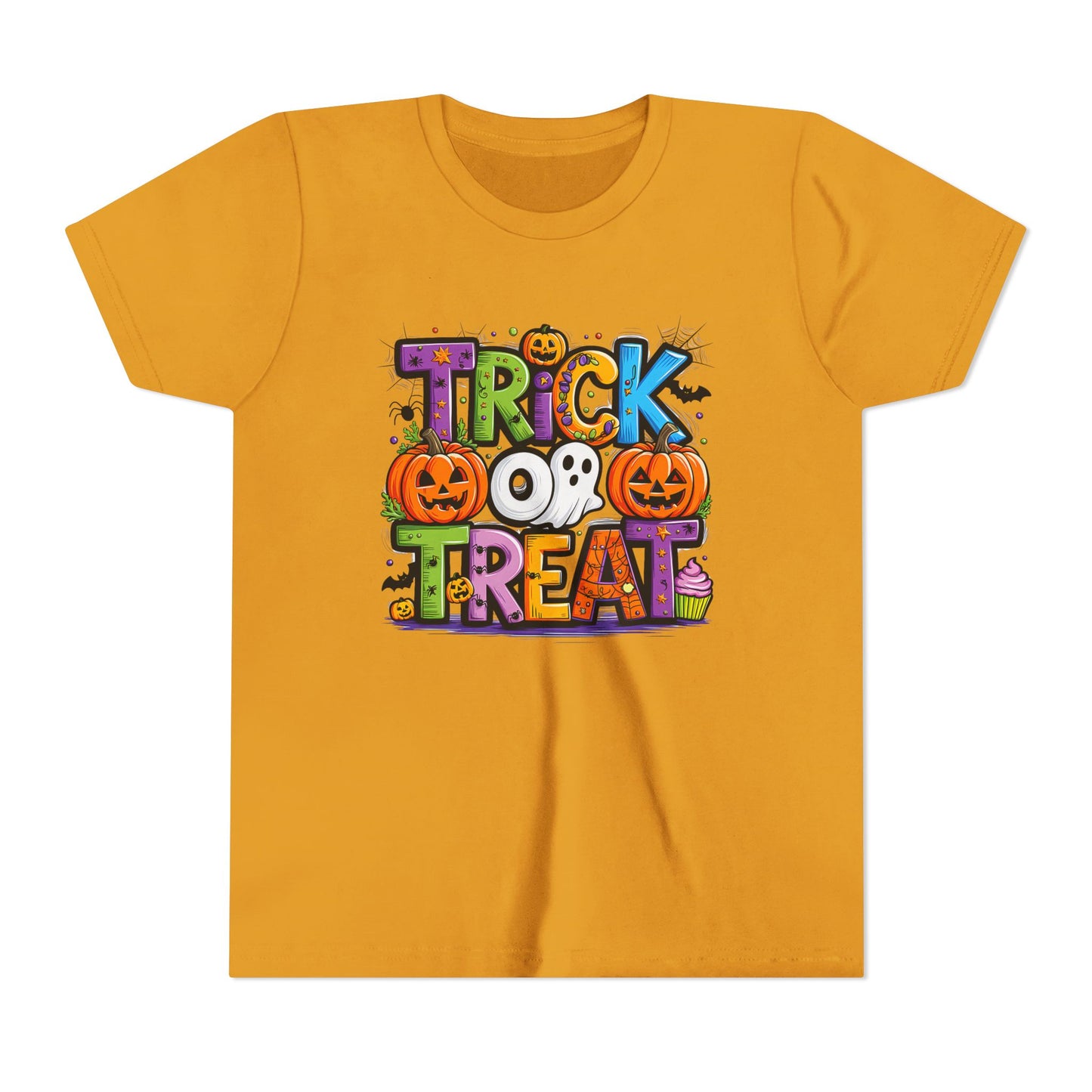 Halloween Youth Short Sleeve Tee, Trick or Treat