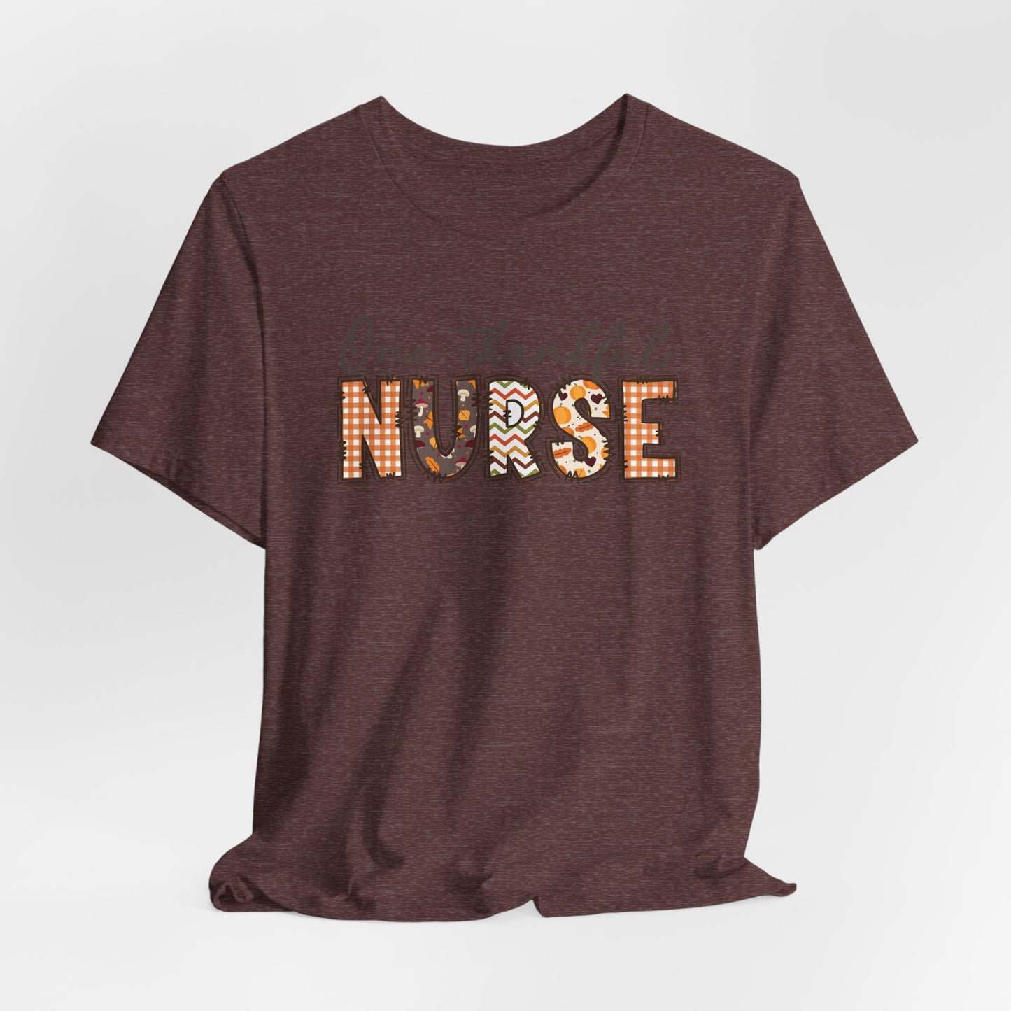 One Thankful Nurse Bella canvas tshirt