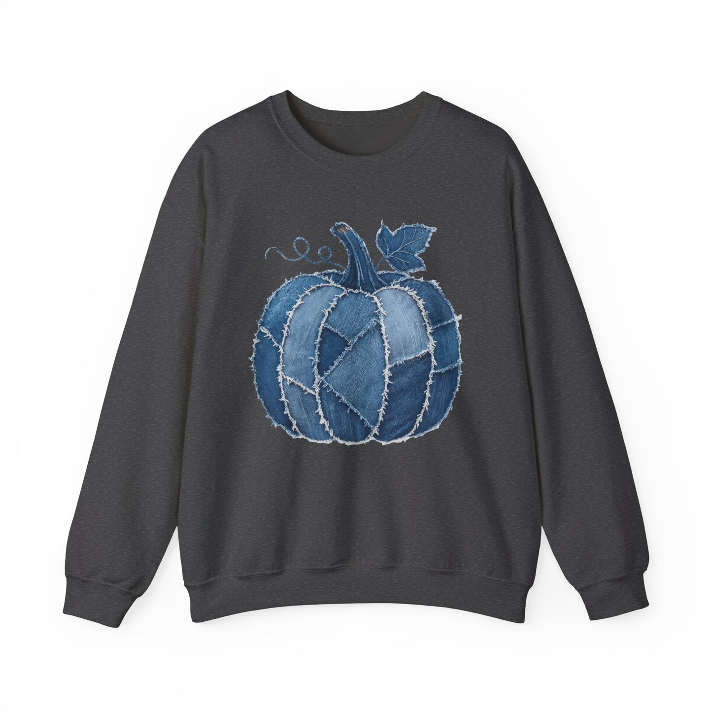 Denim Pumpkin Gildan Crewneck