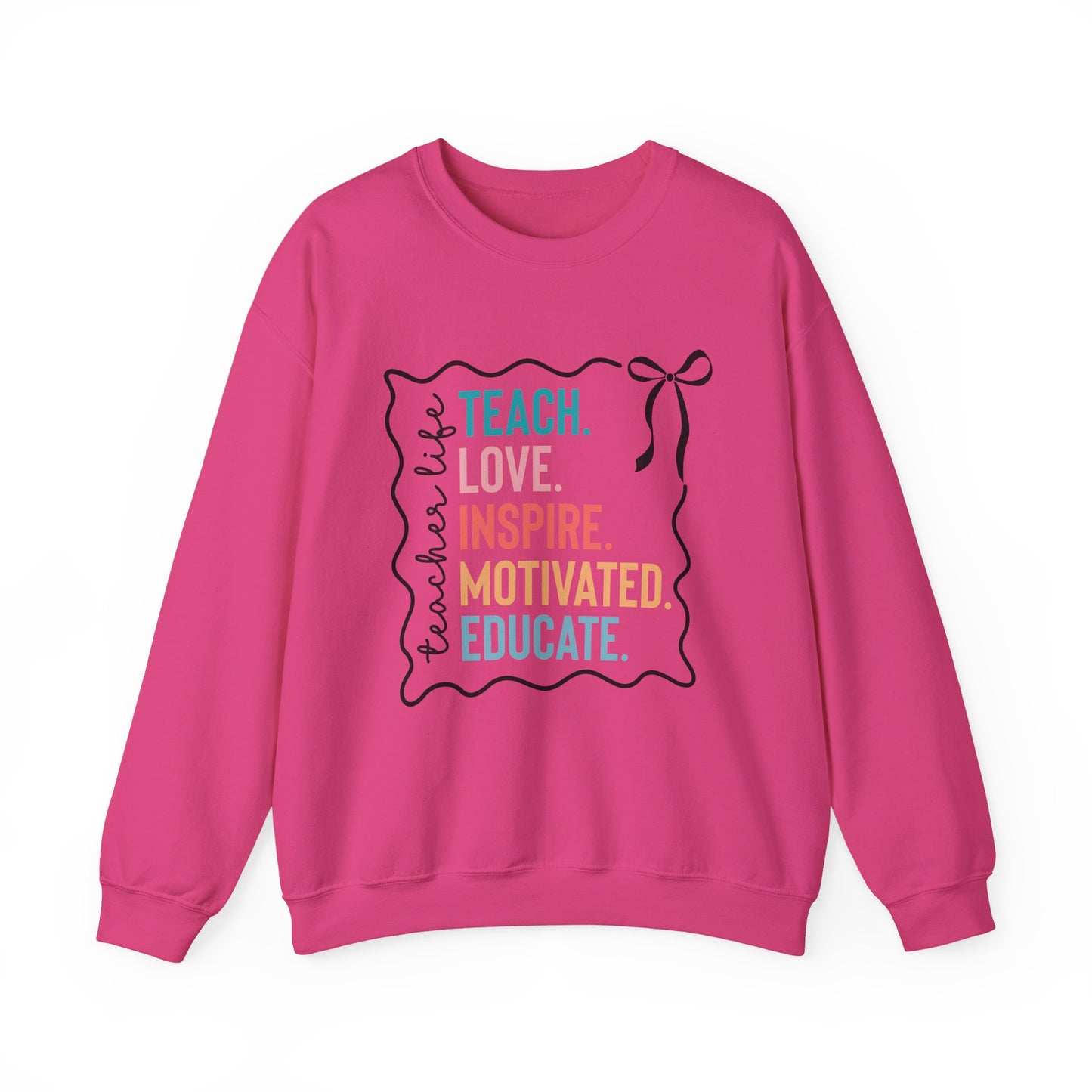 Teach Love Inspire Gildan Crewneck Sweatshirt