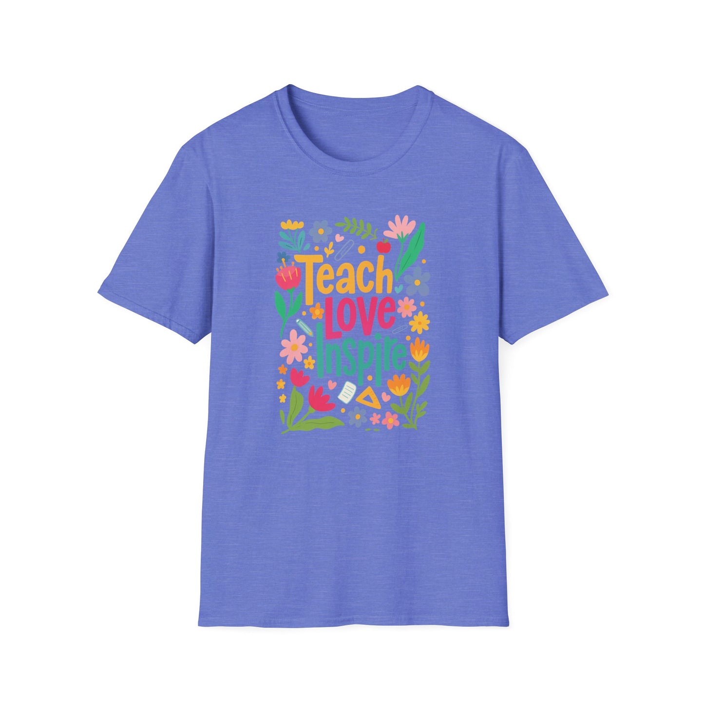 Teach Love Inspire Gildan Softstyle Tshirt