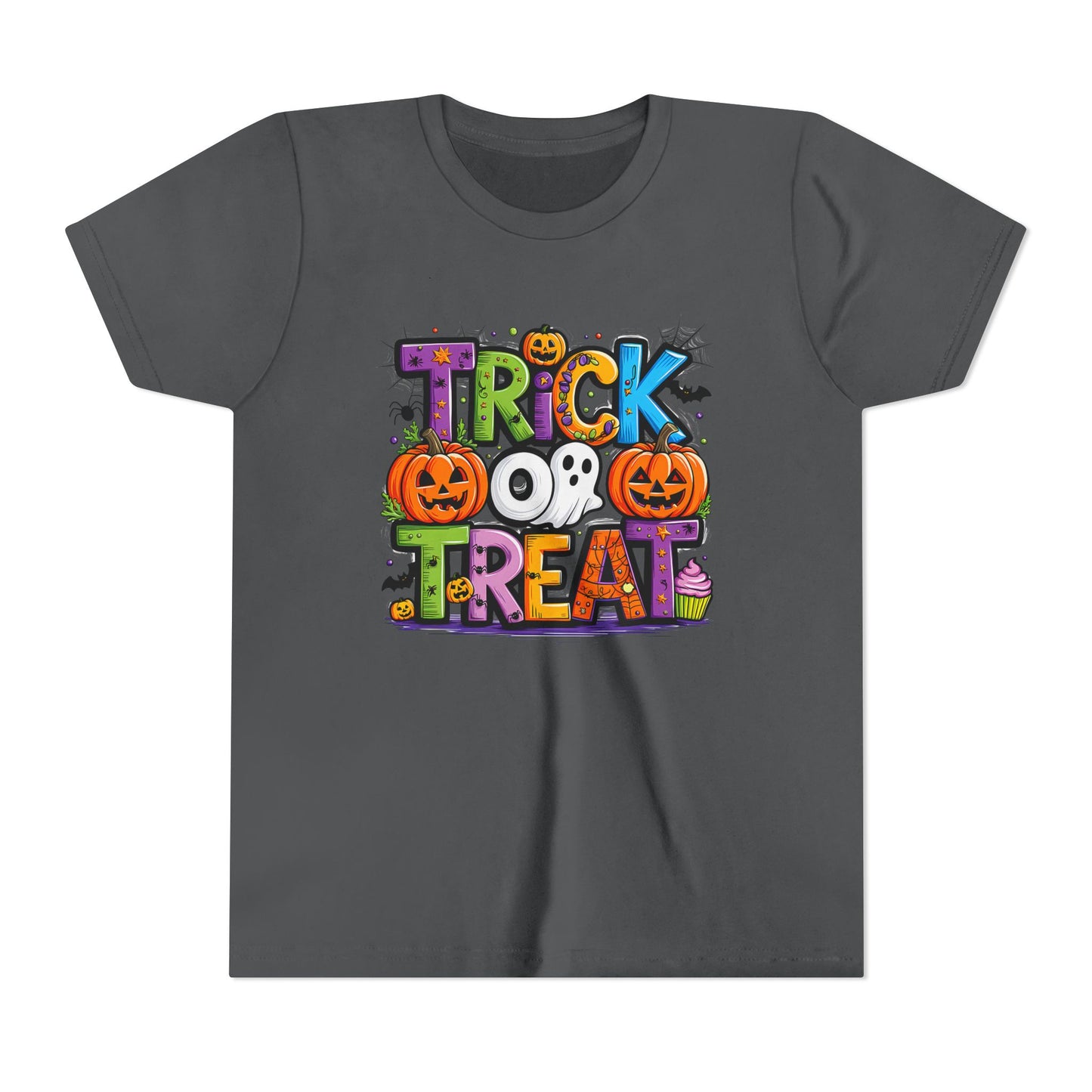 Halloween Youth Short Sleeve Tee, Trick or Treat