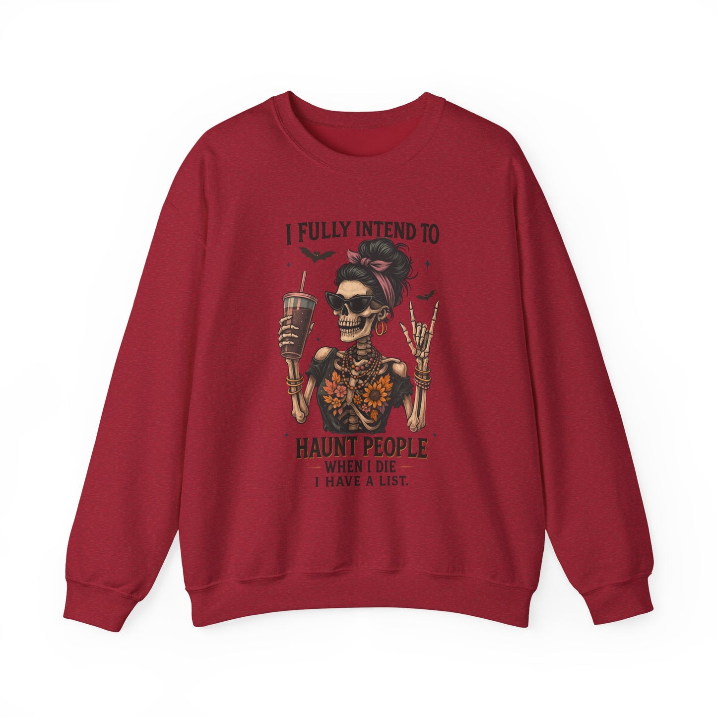 Haunting Vibes Sweatshirt - I Fully Intend to Haunt People