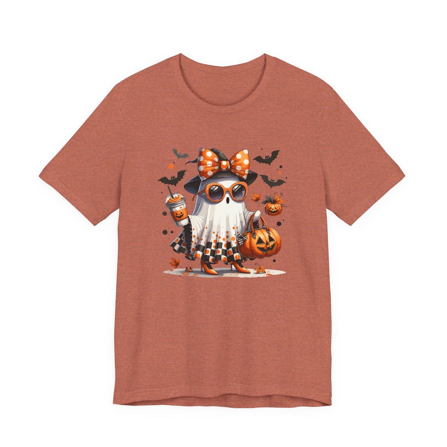 Halloween Ghost Short Sleeve Tee