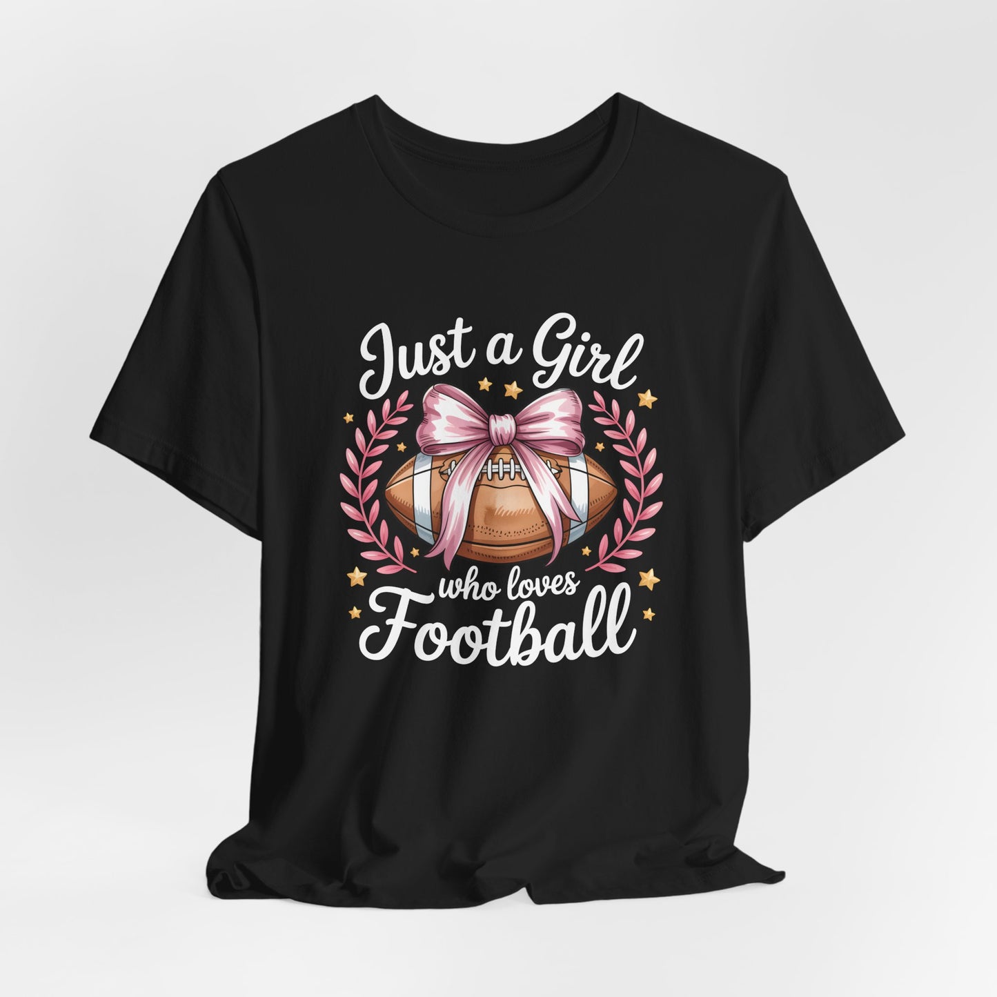 Just a Girl Who Loves Football Tee