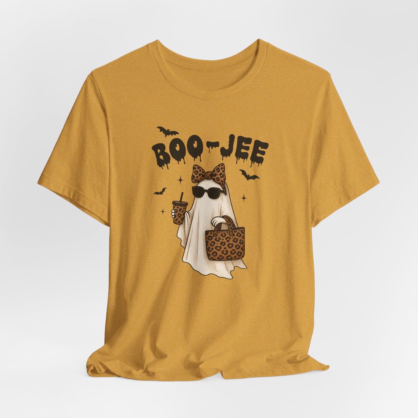 Boo-Jee Ghost Tee, Unisex Halloween Shirt