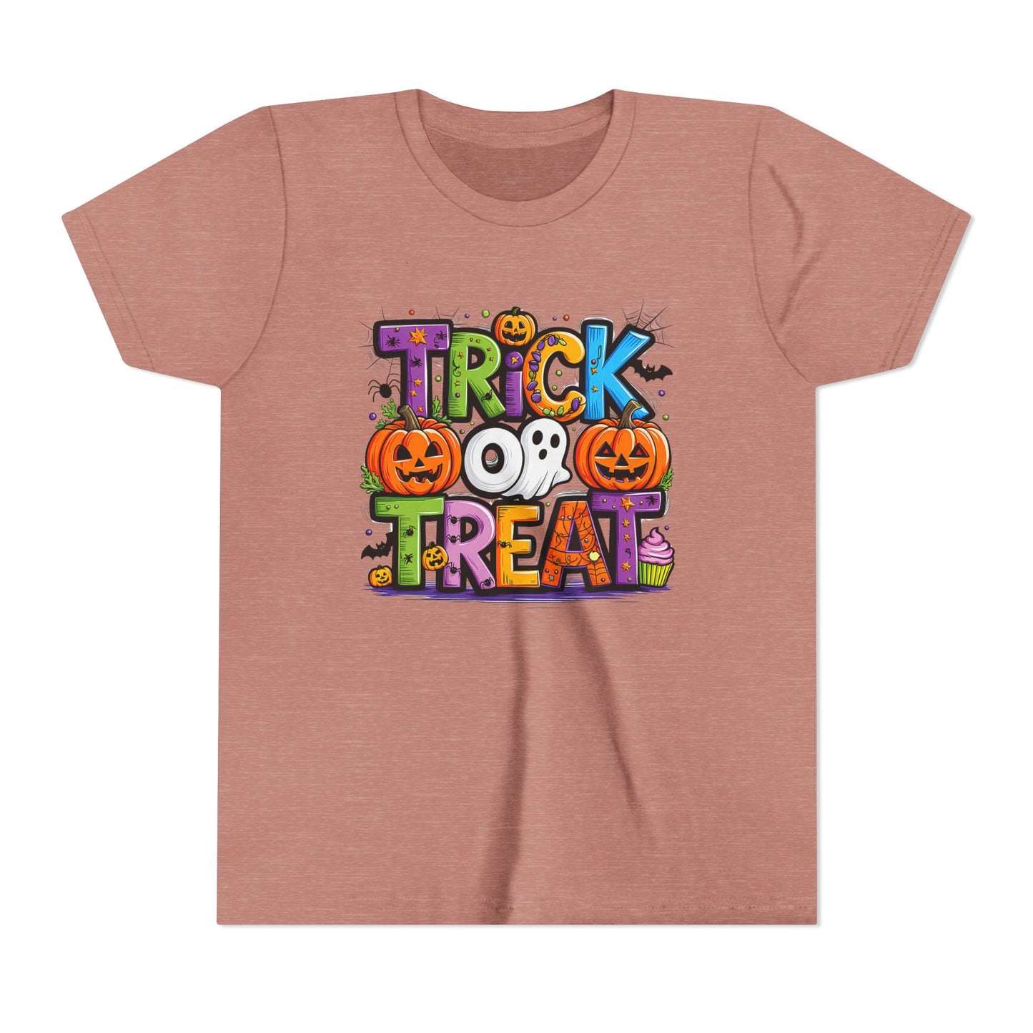 Halloween Youth Short Sleeve Tee, Trick or Treat