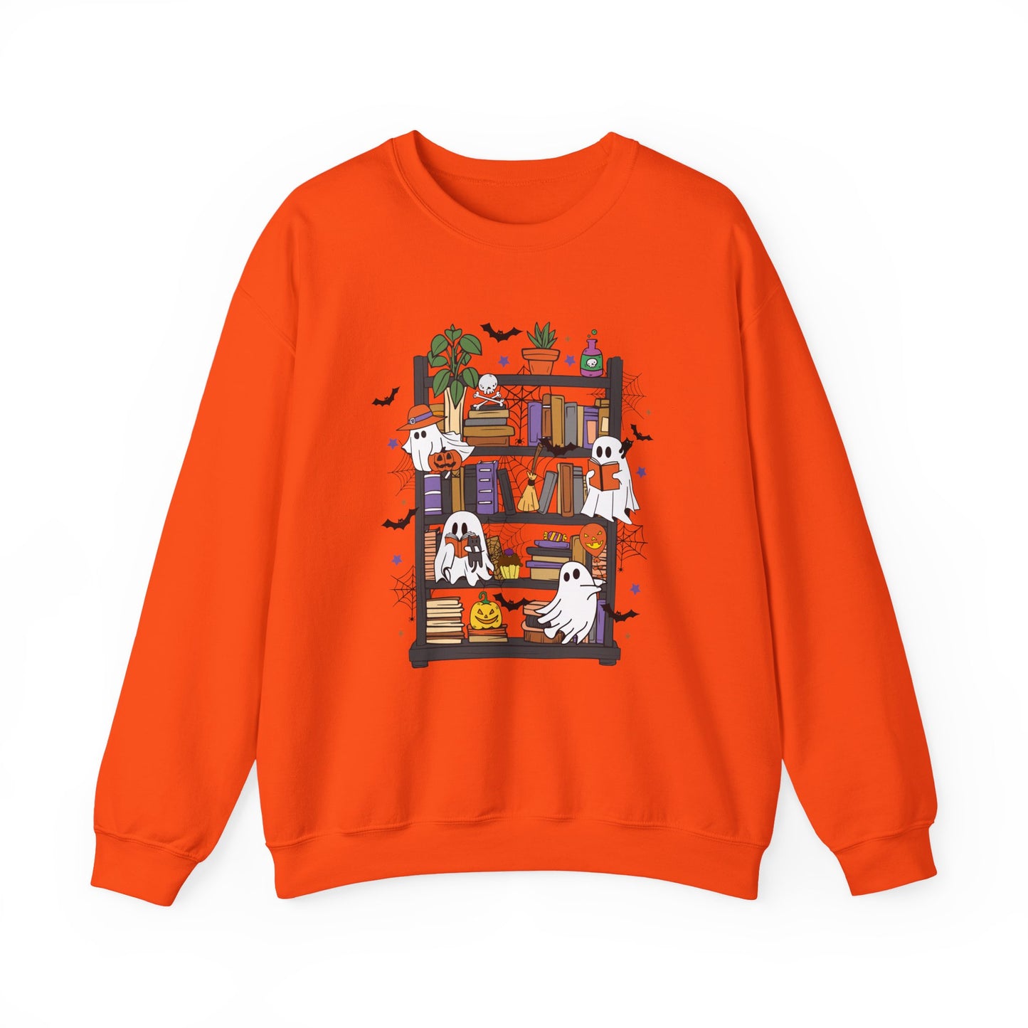 Ghost Library Gildan Crewneck Sweatshirt