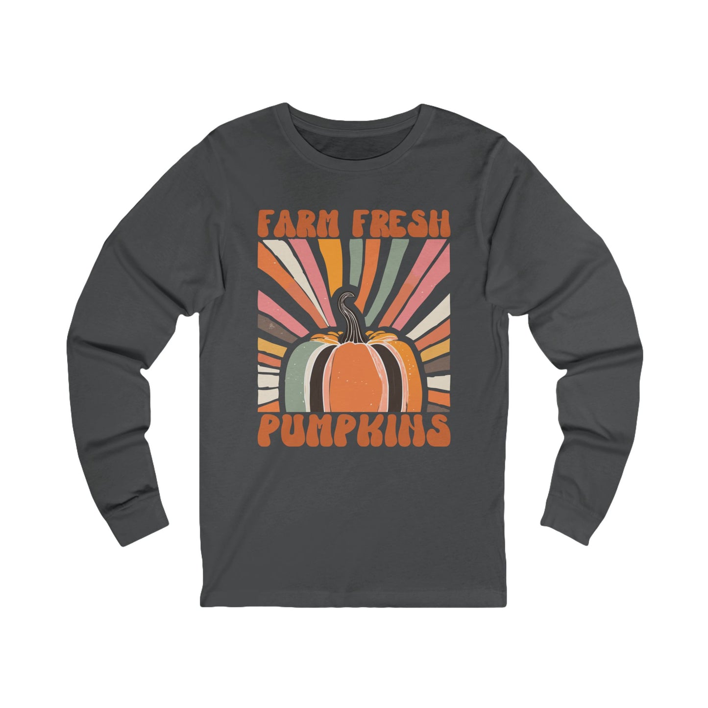 Farm Fresh Pumpkins Long Sleeve Tee