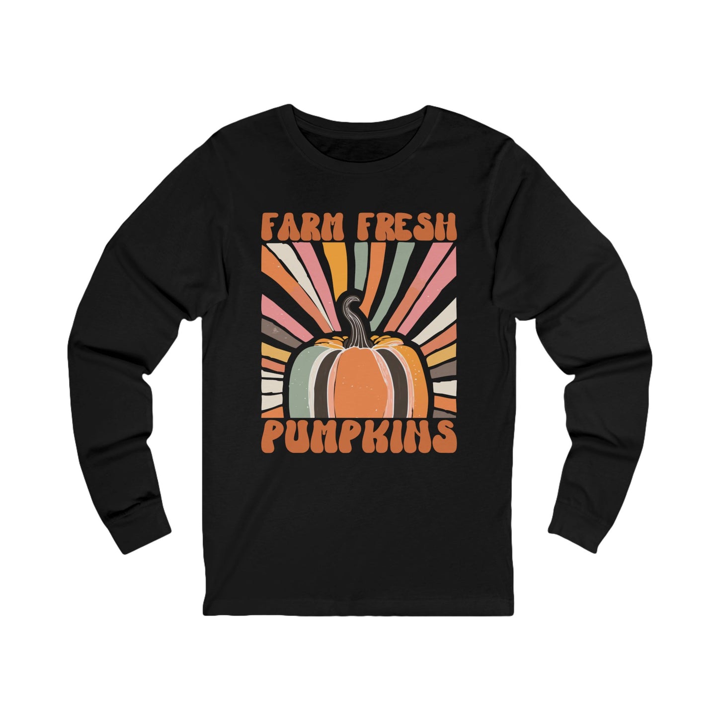 Farm Fresh Pumpkins Long Sleeve Tee