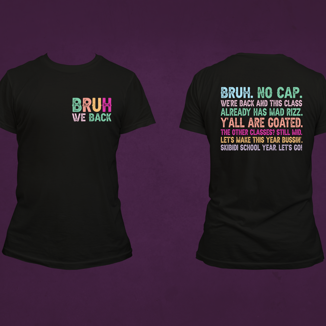 Back to School Funny No Cap Unisex Tee