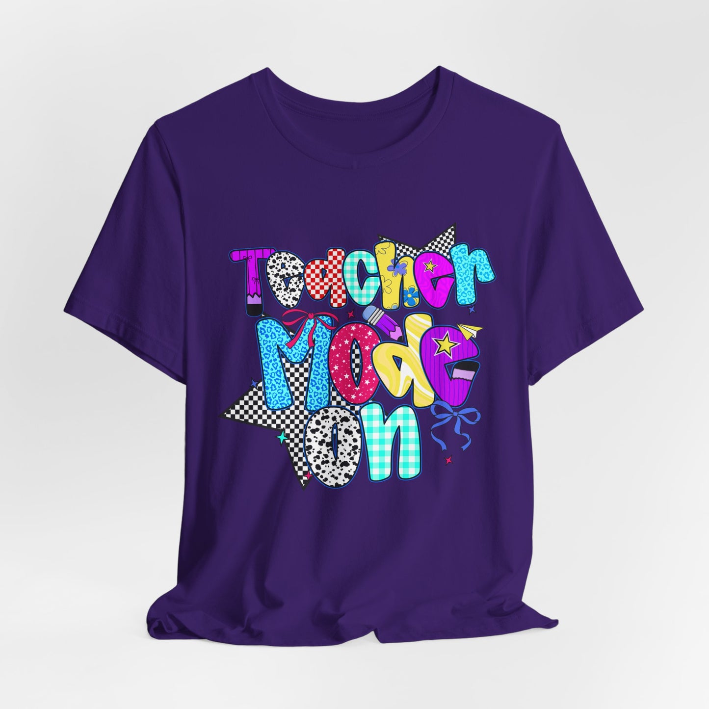 Colorful Teacher Mode Unisex Tee