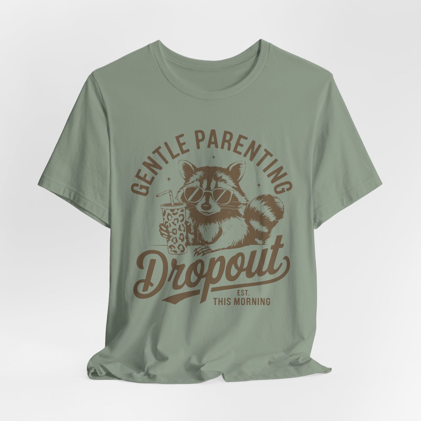 Gentle Parenting Raccoon Tee - Unisex Jersey Short Sleeve T-Shirt