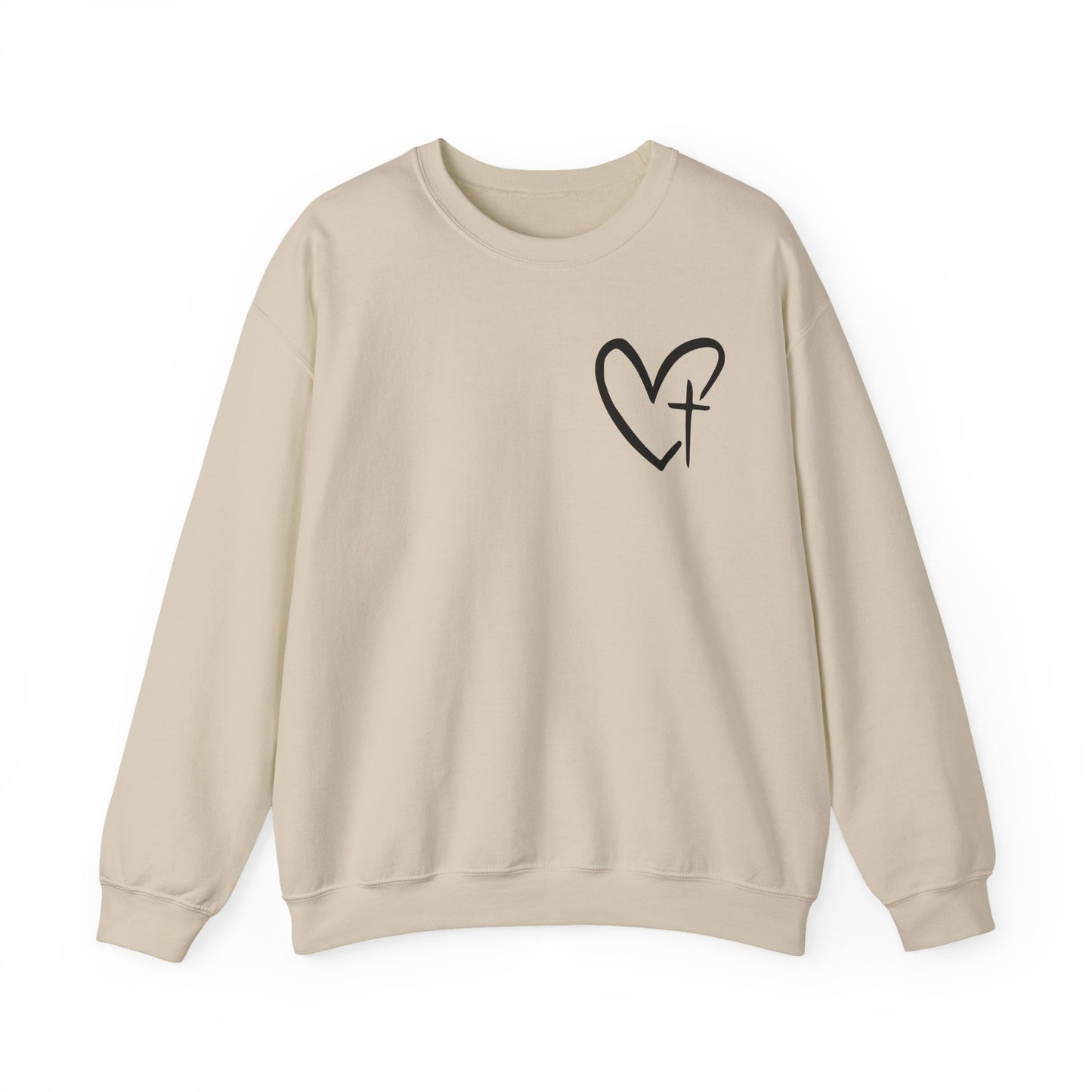 Jesus has my back Crewneck Sweatshirt