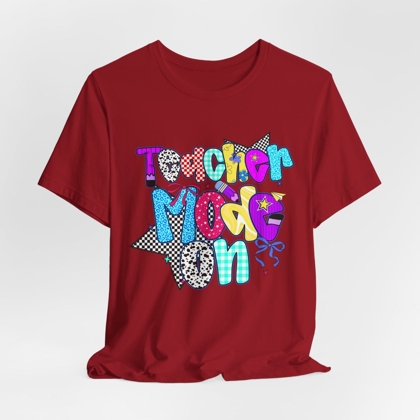 Colorful Teacher Mode Unisex Tee