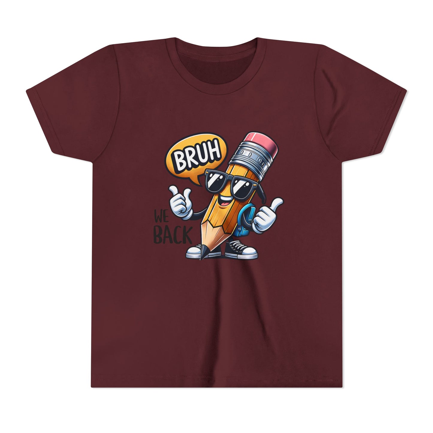 Cool Youth Tee with Fun Pencil Graphic - Perfect for Back to School