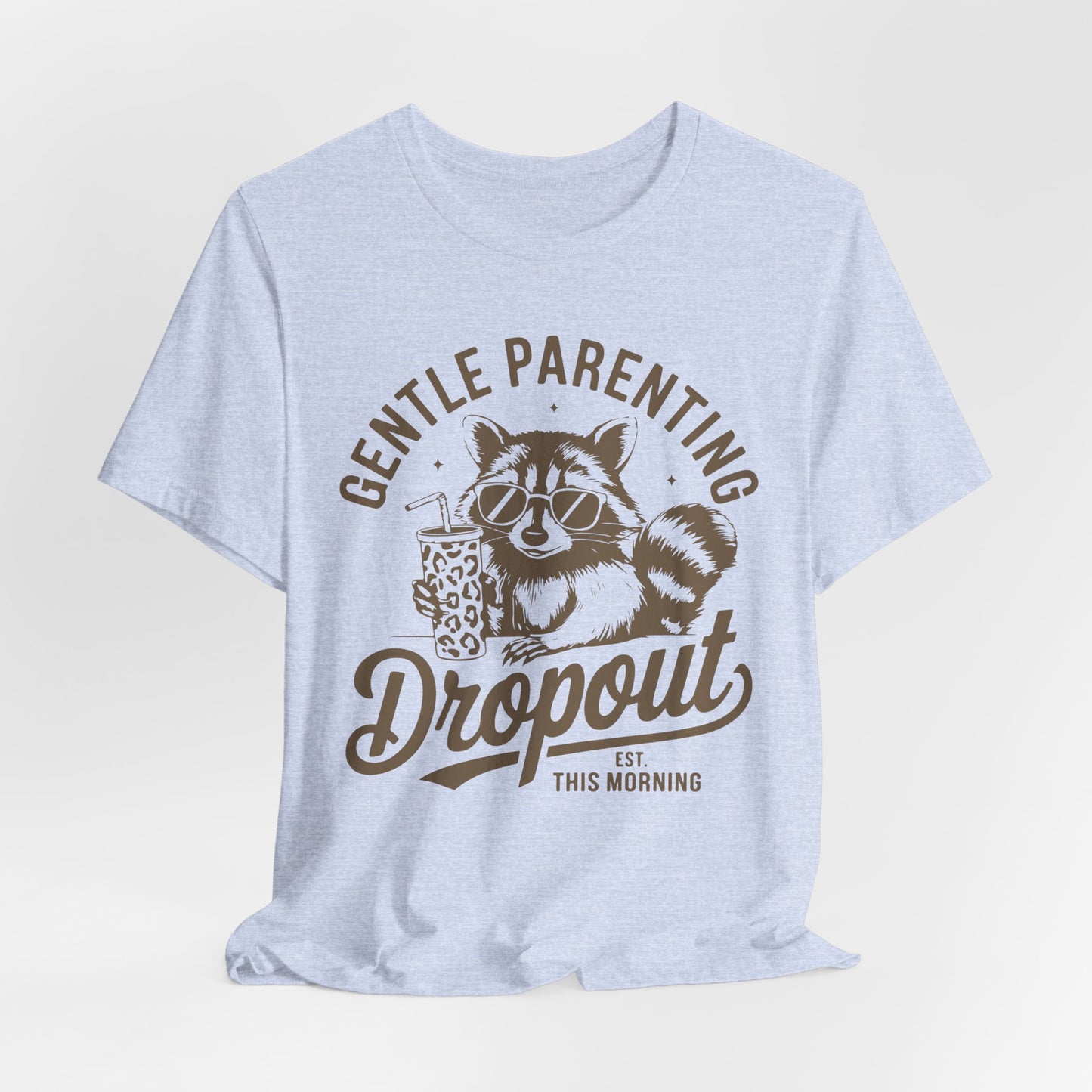Gentle Parenting Raccoon Tee - Unisex Jersey Short Sleeve T-Shirt