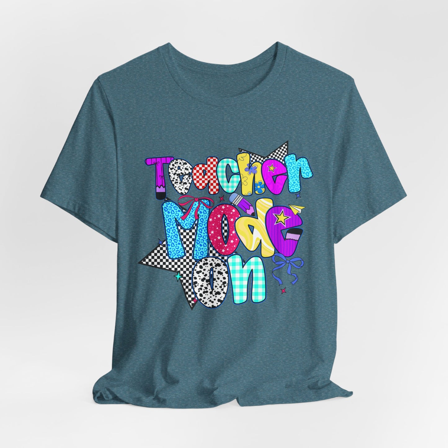 Colorful Teacher Mode Unisex Tee