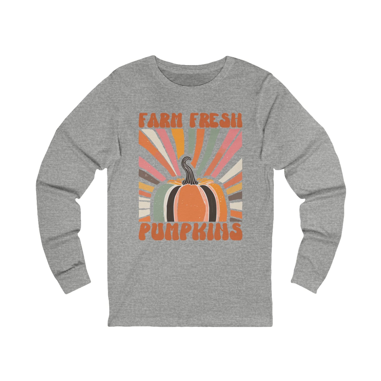 Farm Fresh Pumpkins Long Sleeve Tee