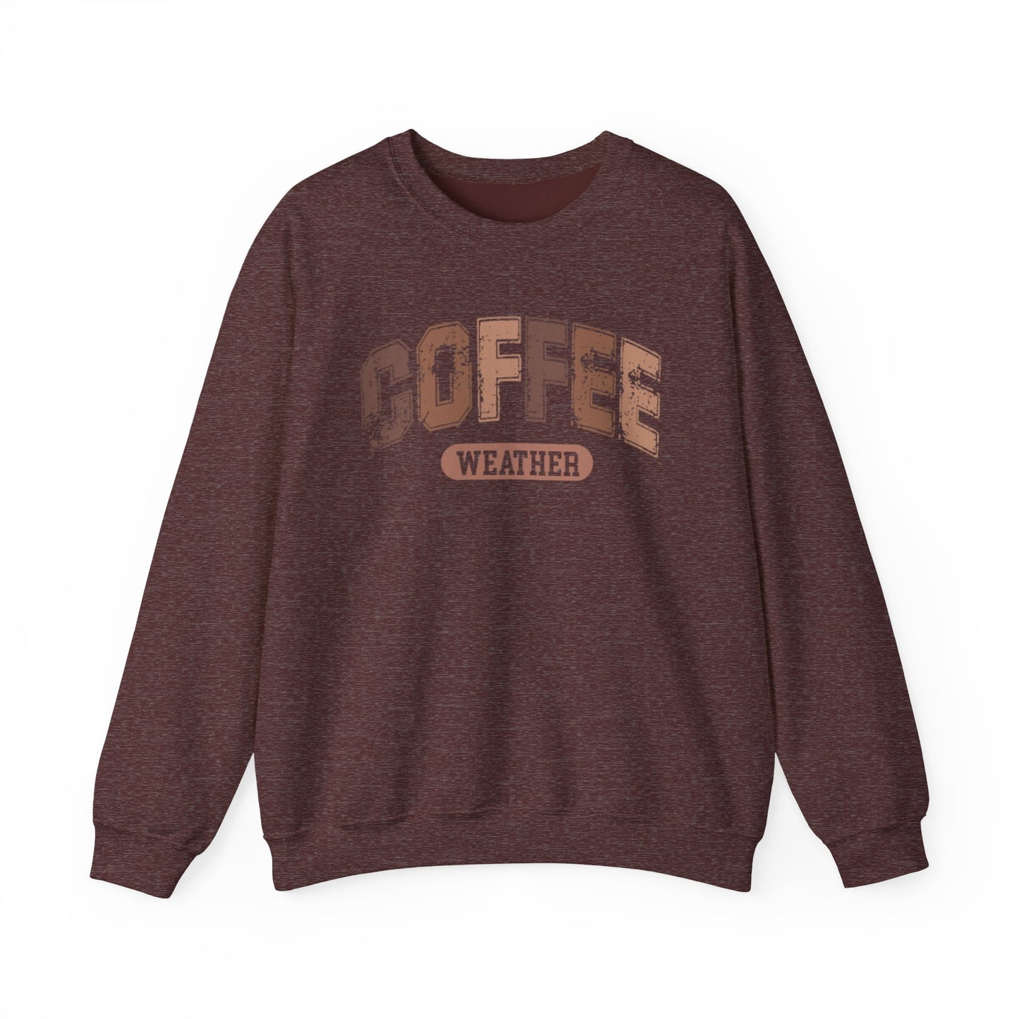 Coffee Weather Gildan Crewneck Sweatshirt