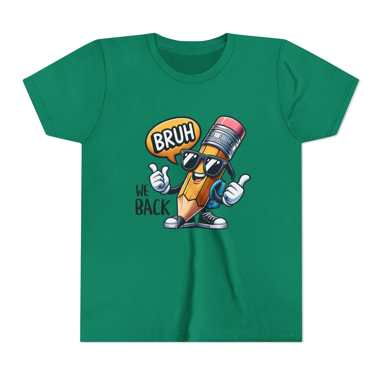 Cool Youth Tee with Fun Pencil Graphic - Perfect for Back to School