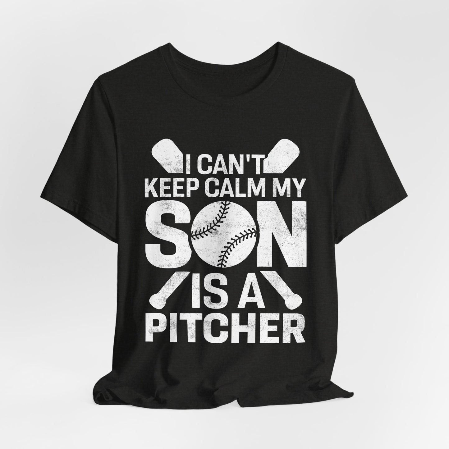 Baseball Mom Tee - 'I Can't Keep Calm My Son Is A Pitcher'