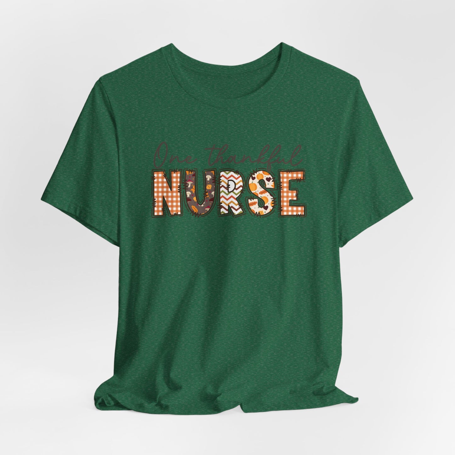 One Thankful Nurse Bella canvas tshirt