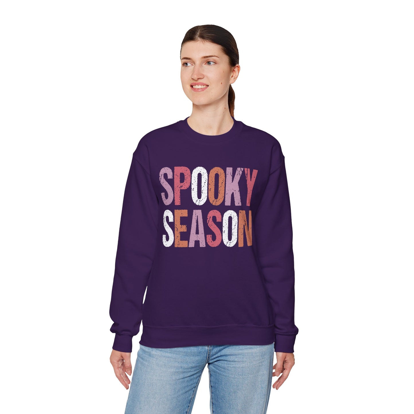 Spooky Season Sweatshirt - Unisex Cozy Crewneck