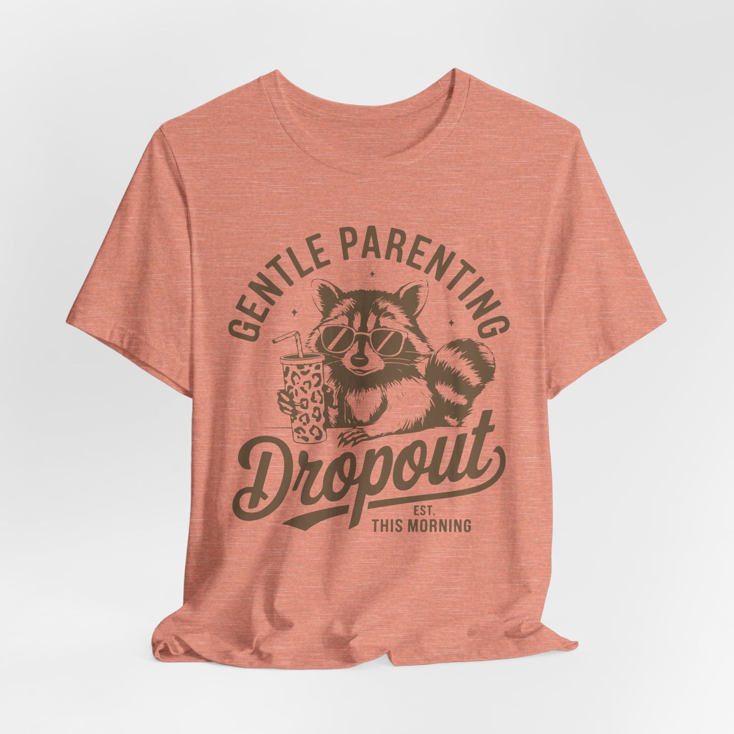 Gentle Parenting Raccoon Tee - Unisex Jersey Short Sleeve T-Shirt