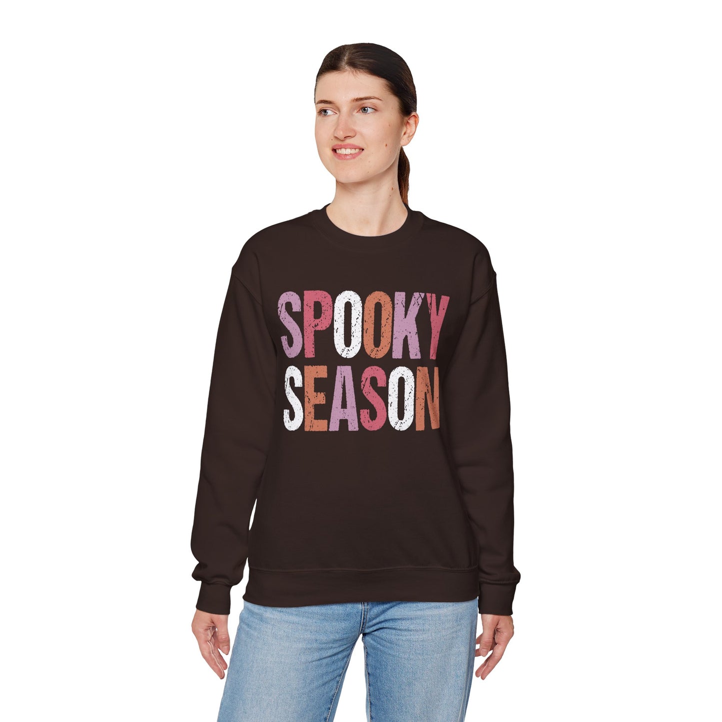 Spooky Season Sweatshirt - Unisex Cozy Crewneck