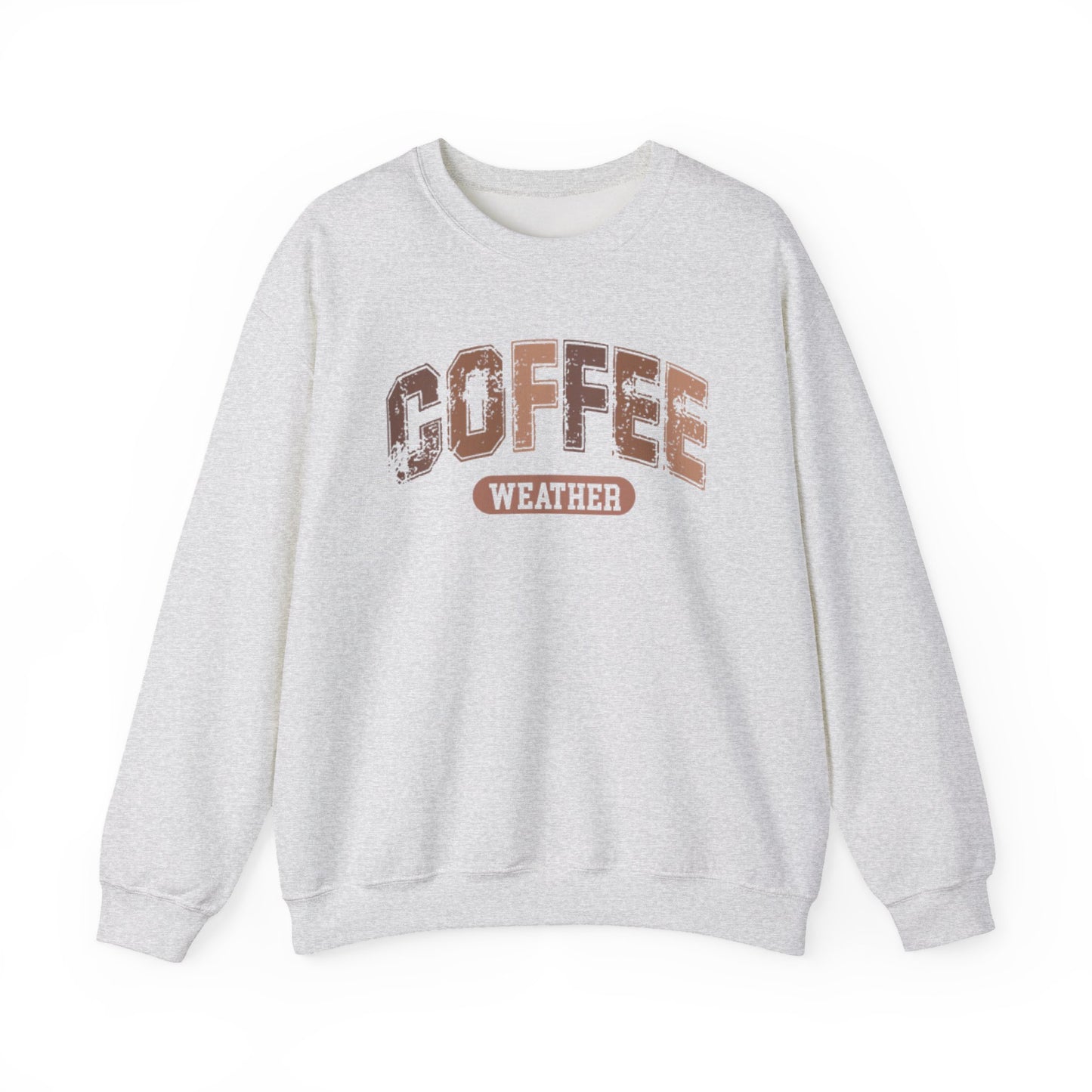 Coffee Weather Gildan Crewneck Sweatshirt
