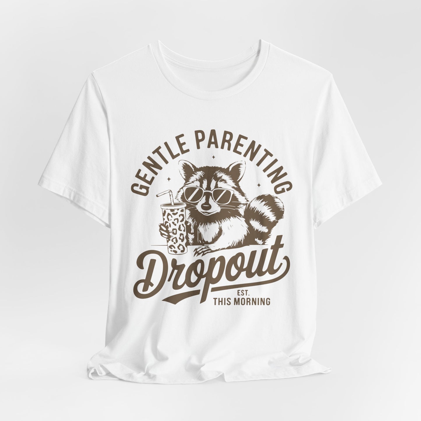 Gentle Parenting Raccoon Tee - Unisex Jersey Short Sleeve T-Shirt