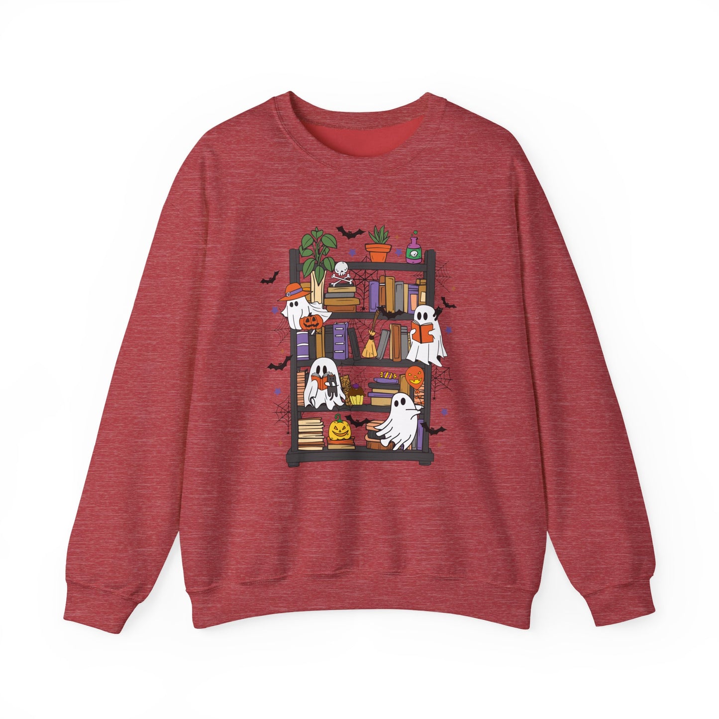 Ghost Library Gildan Crewneck Sweatshirt