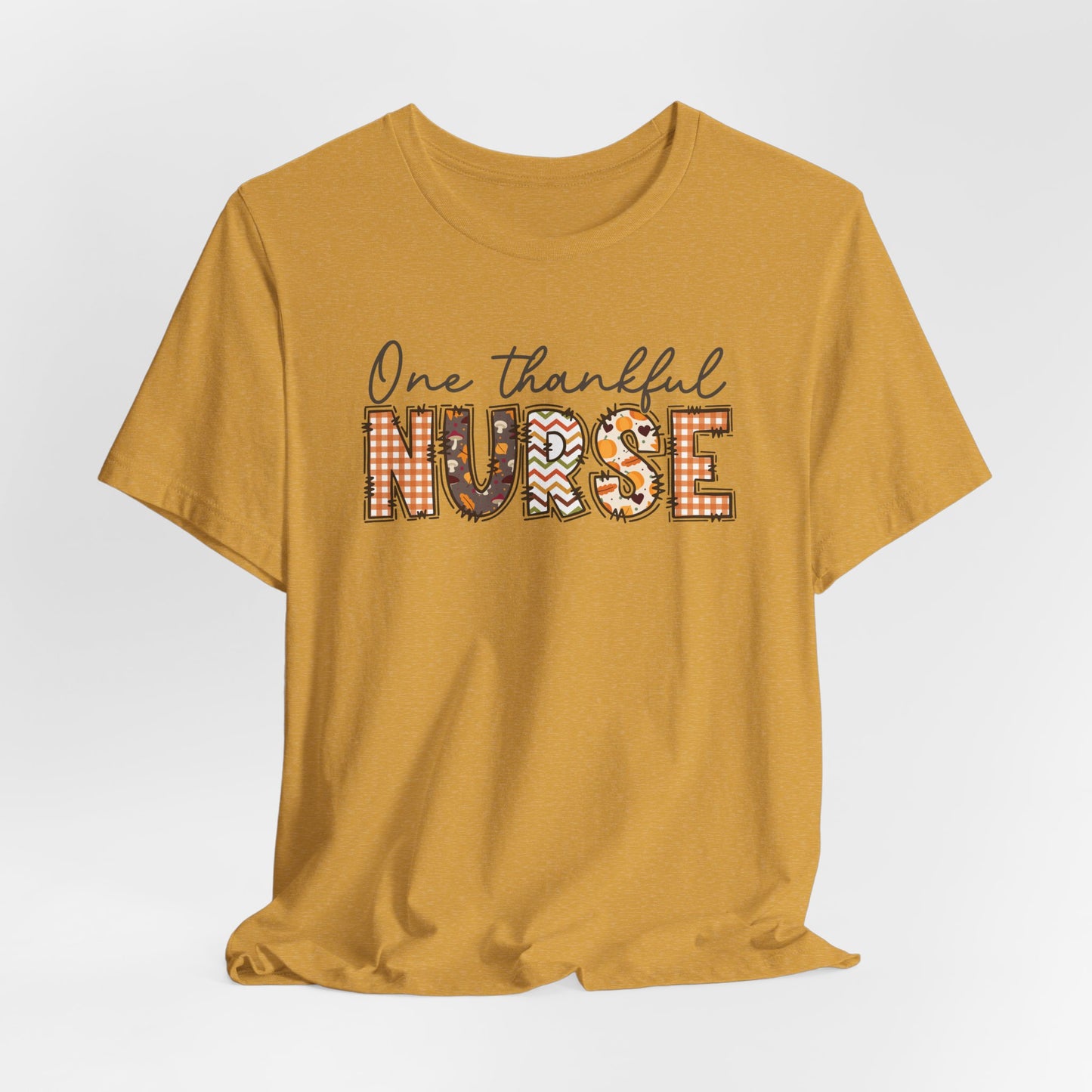 One Thankful Nurse Bella canvas tshirt