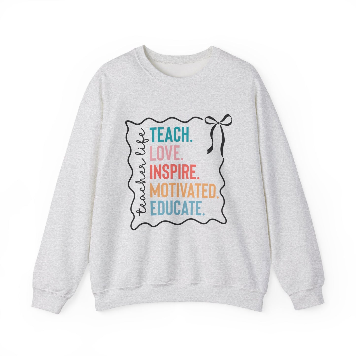 Teach Love Inspire Gildan Crewneck Sweatshirt