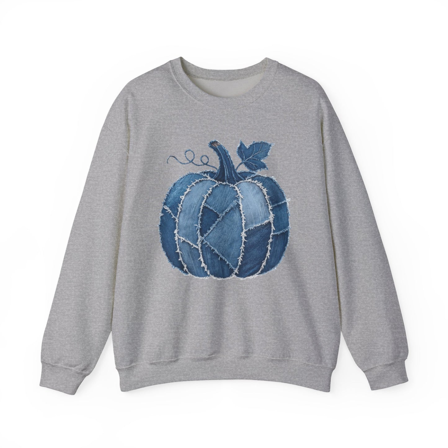 Denim Pumpkin Gildan Crewneck