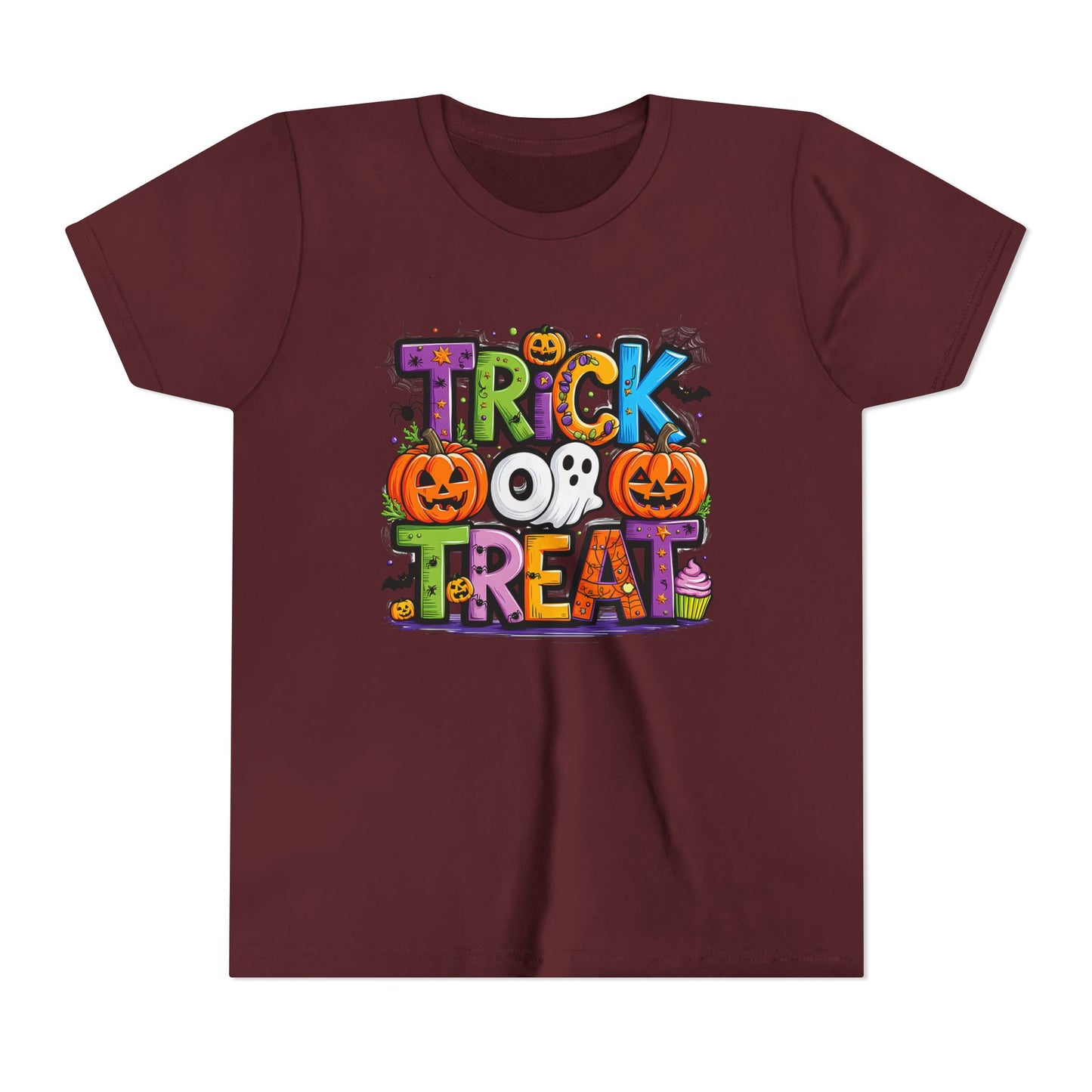 Halloween Youth Short Sleeve Tee, Trick or Treat