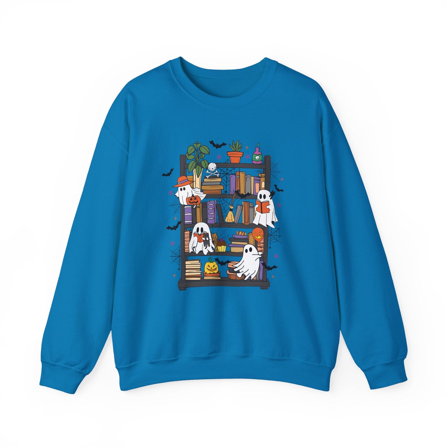 Ghost Library Gildan Crewneck Sweatshirt