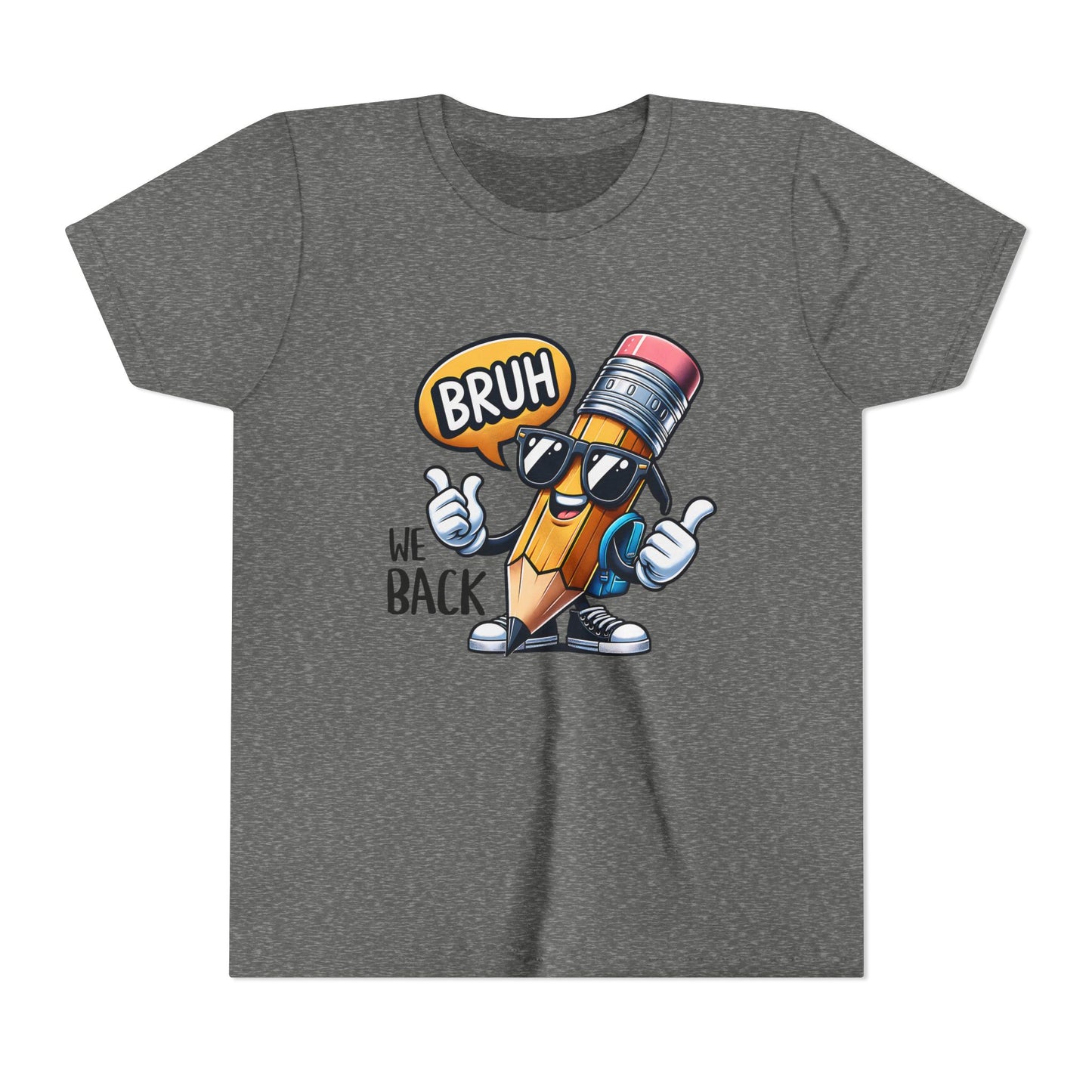 Cool Youth Tee with Fun Pencil Graphic - Perfect for Back to School