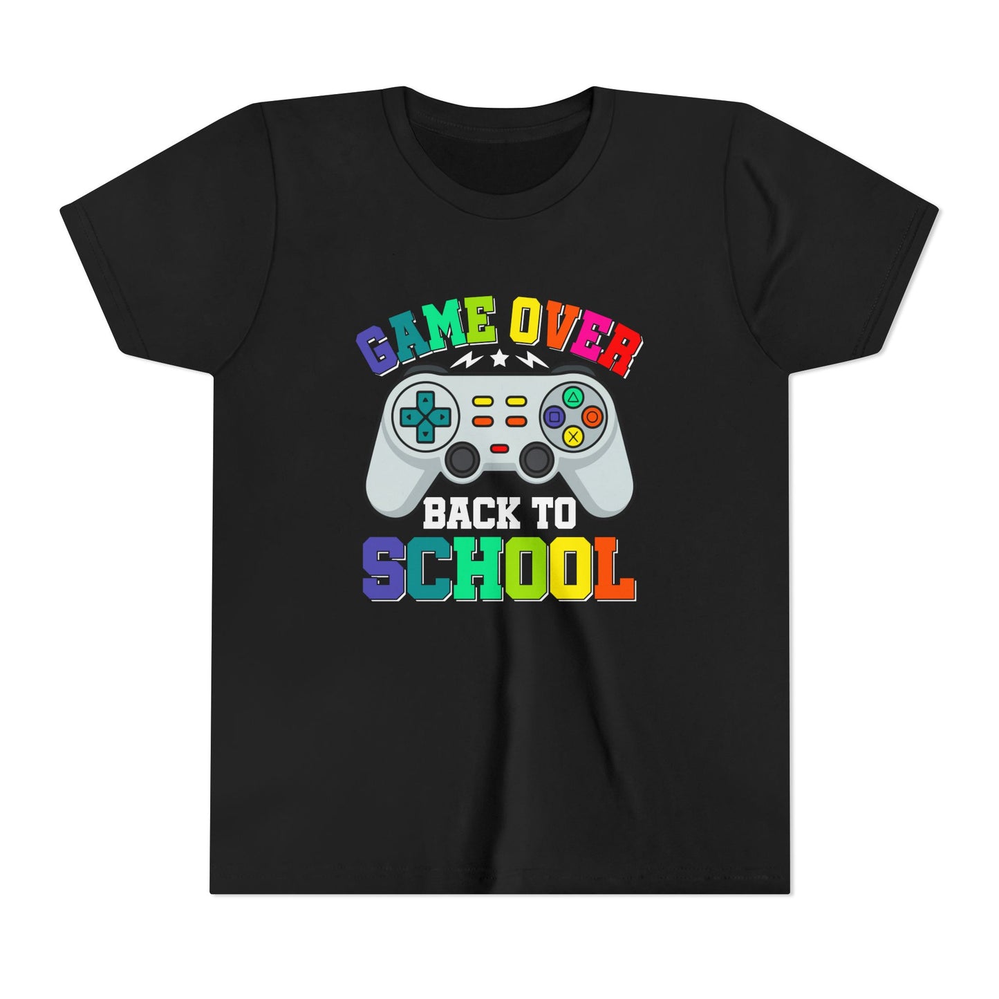 Game Over Back to School Tee for Kids