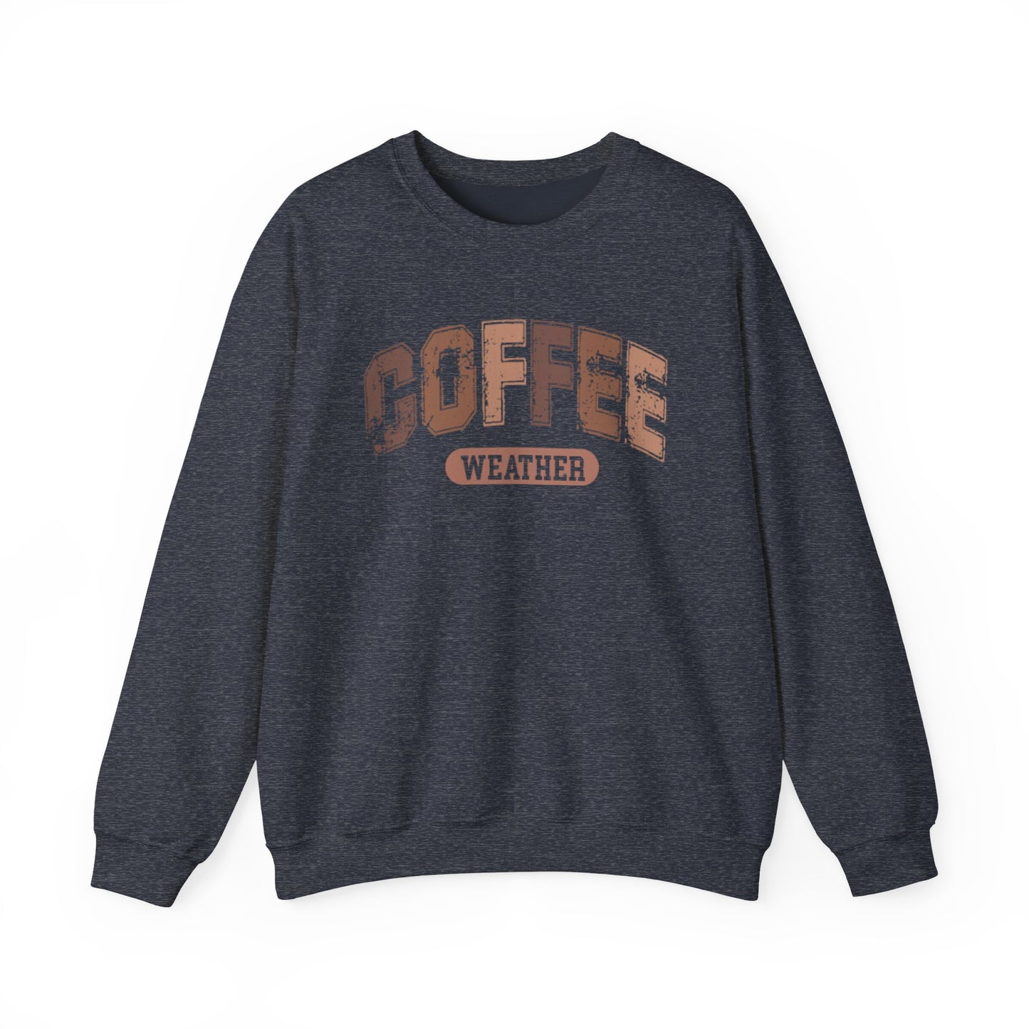 Coffee Weather Gildan Crewneck Sweatshirt