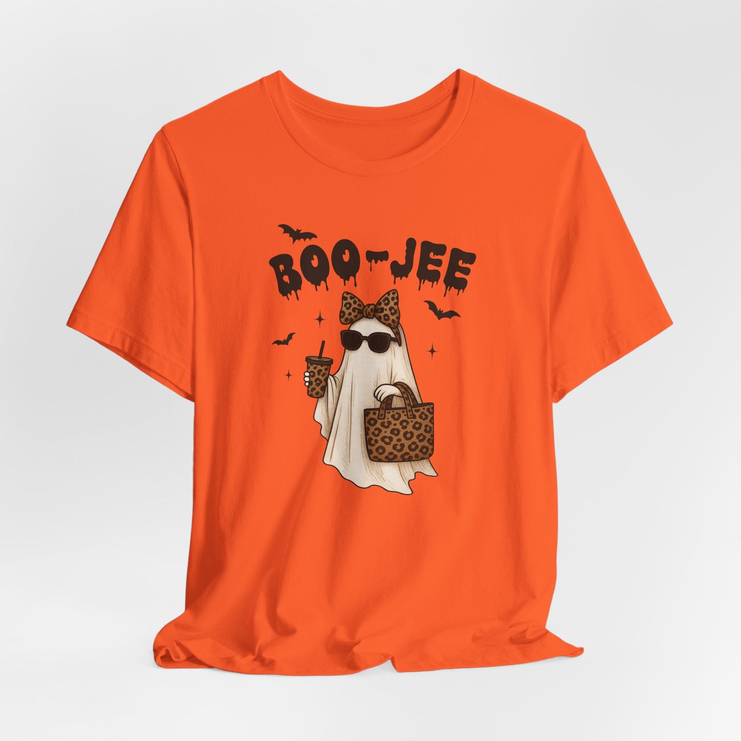 Boo-Jee Ghost Tee, Unisex Halloween Shirt